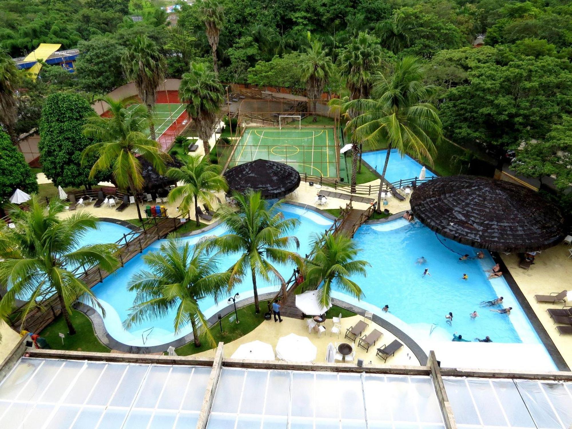 Le Jardin Suites Em Caldas Novas Exteriör bild